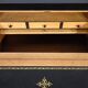 Blackened pearwood and amboyna sloping desk, Napoleon III period, mid-19th century