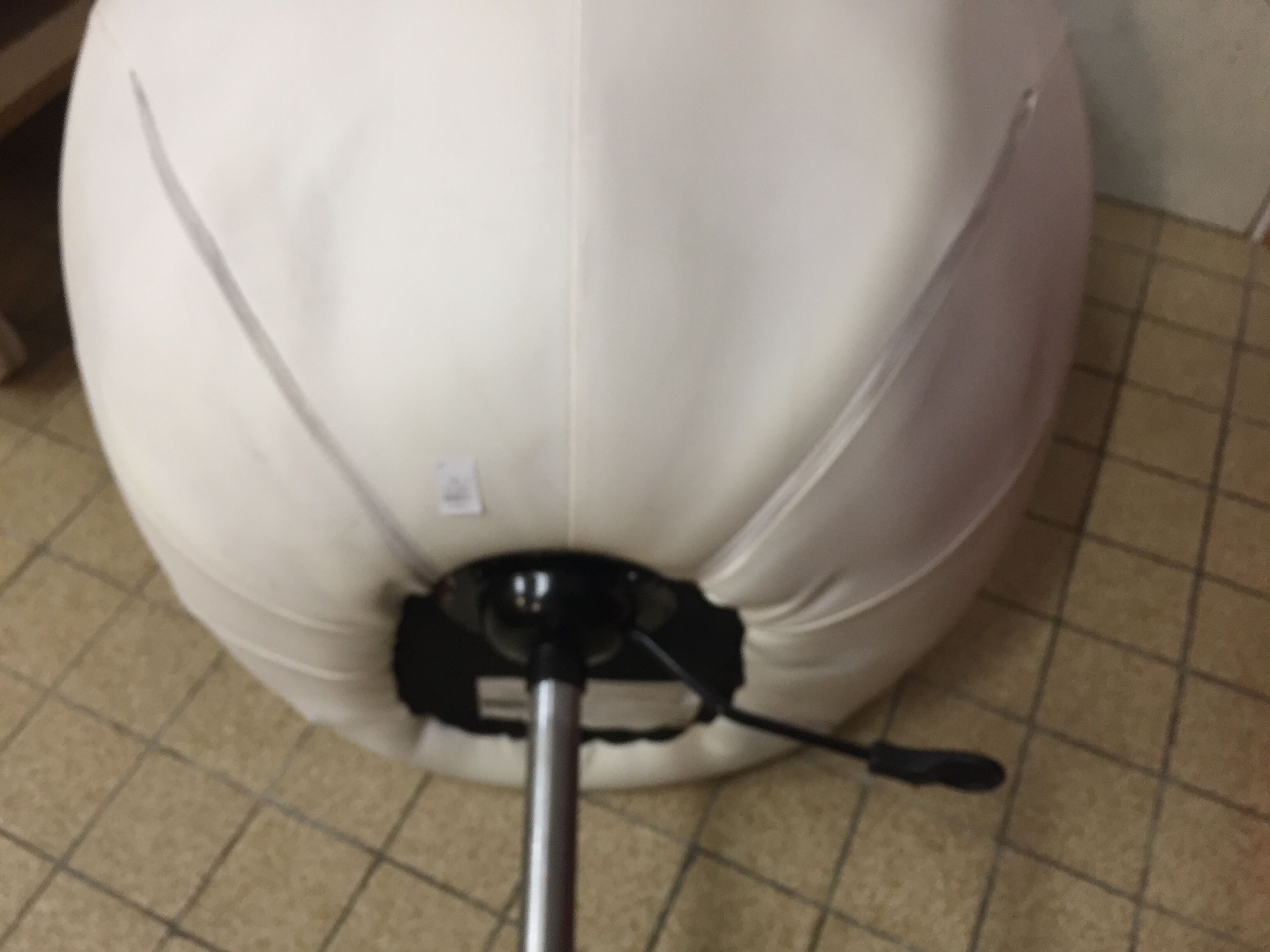 Paire Fauteuil tulipe cuir
