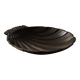Danish Art Deco decorative shell bowl in bronze, 1930s–1940s.