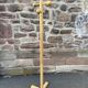 Scandinavian Space Age 1980s Parrot Coat Rack Mid-Century Spiral Hooks