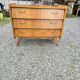 Vintage 60s oak chest of drawers