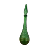 Green bubble carafe Empoli from the 1960s