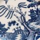Set of 6 English porcelain dessert plates