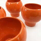 Ceramic bowl/pitcher set • Georges Lanteri for ARP • Circa 70