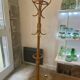 Porte manteau perroquet rotin