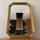 Miroir vintage Deknudt en bois doré