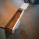 Bureau vintage années 50 peint