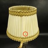 Clodion faun lamp, Louis XVI style, early 1900s - gilded and patinated bronze