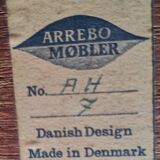 Scandinavian teak coffee table by Arrebo Møbler