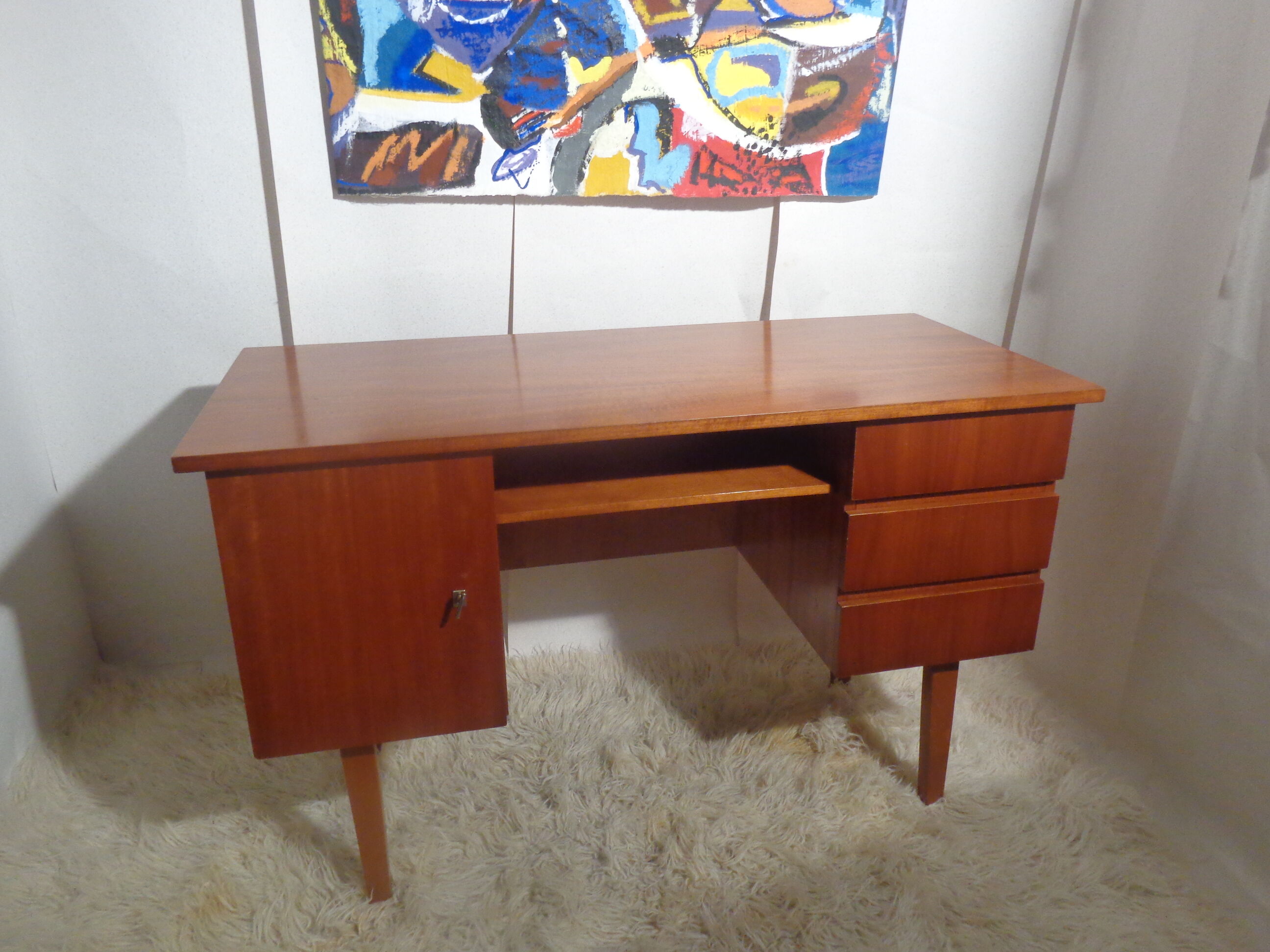 Vintage desk of the 60s teak