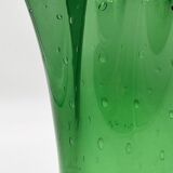 Vase mouchoir en verre d’Empoli