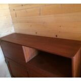 Vintage dark wood buffet