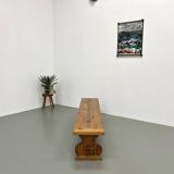 Pine bench, France, 1970