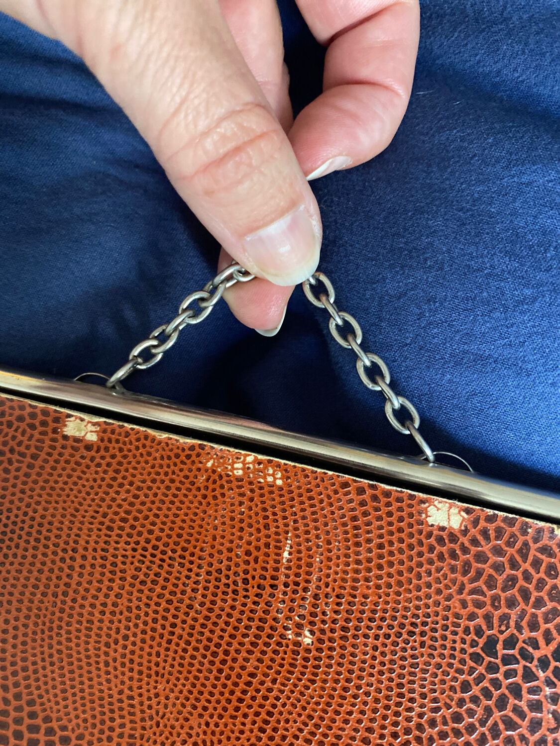 Vintage barber mirror