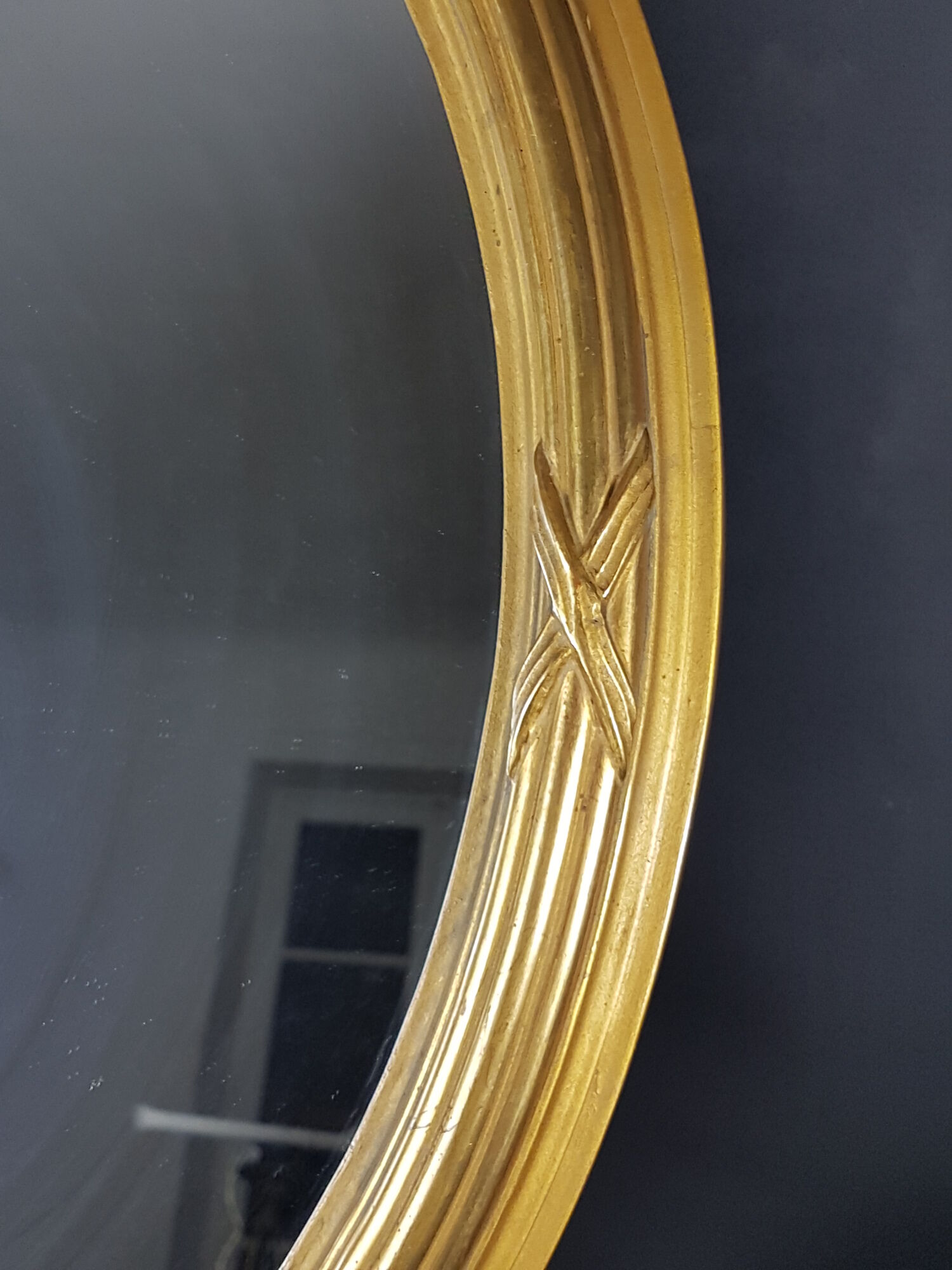 Mirror framing old Louis XV style, 65x47cm