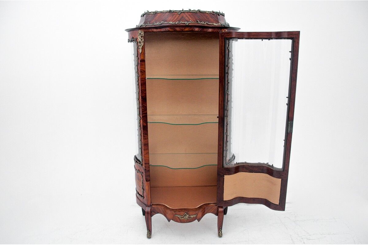 Antique vitrine, Napoleon III, circa 1860.