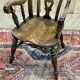 1950s English ash armchair