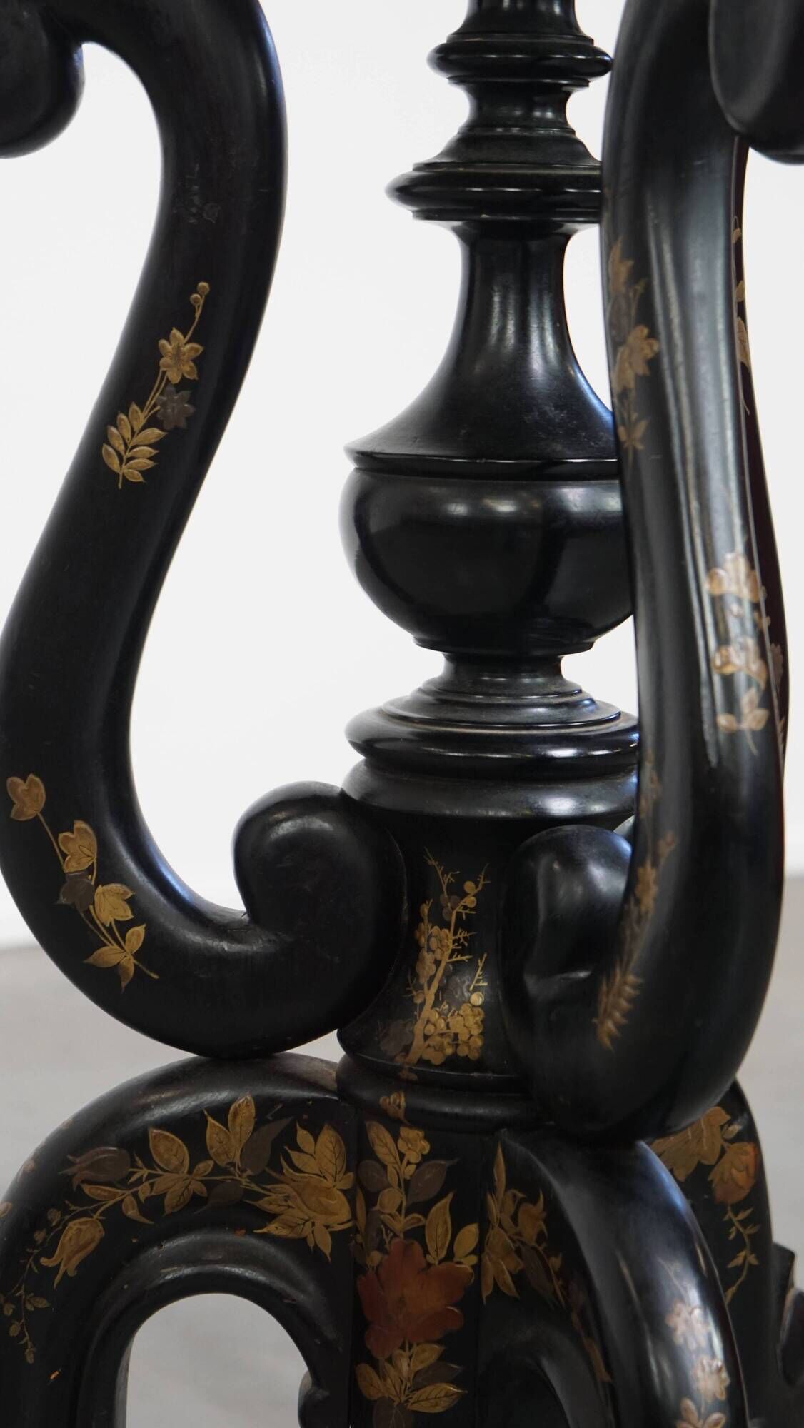 Antique English Victorian Side Table or Plant Table – Mid 19th Century