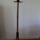 Baumann single dark beech parrot coat rack