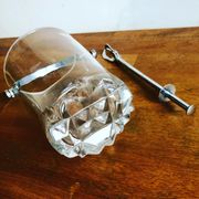 Ice bucket and tongs