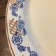 Serving dish, iron earth, Longwy factory