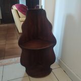 Mahogany corner shelf circa 1900