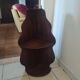 Mahogany corner shelf circa 1900