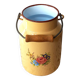 Enameled milk jug