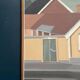 Original Vintage Swedish Oil on Canvas – “City Scene” by Gunnar Fohlin – Signed & Dated 1987 – Vintage & Framed