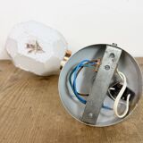 Vintage Wall Light with Milk Glass from Drukov, 1960s