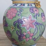 Vase boule fleural