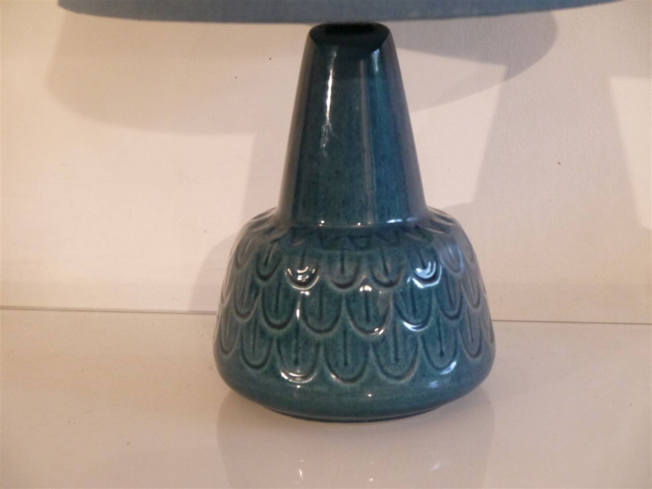 Danish ceramic lamp from Soholm