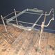 Antique trolley, vintage serving cart, drinks bar furniture.