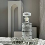 Small glass ashtray in the shape of a flower France Reims Brand MO