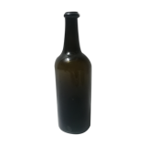 Old bottle made of blown glass