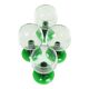 Set of 4 Vintage Luminarc Roemer Wine Glasses France