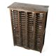 Solid wood filing cabinet