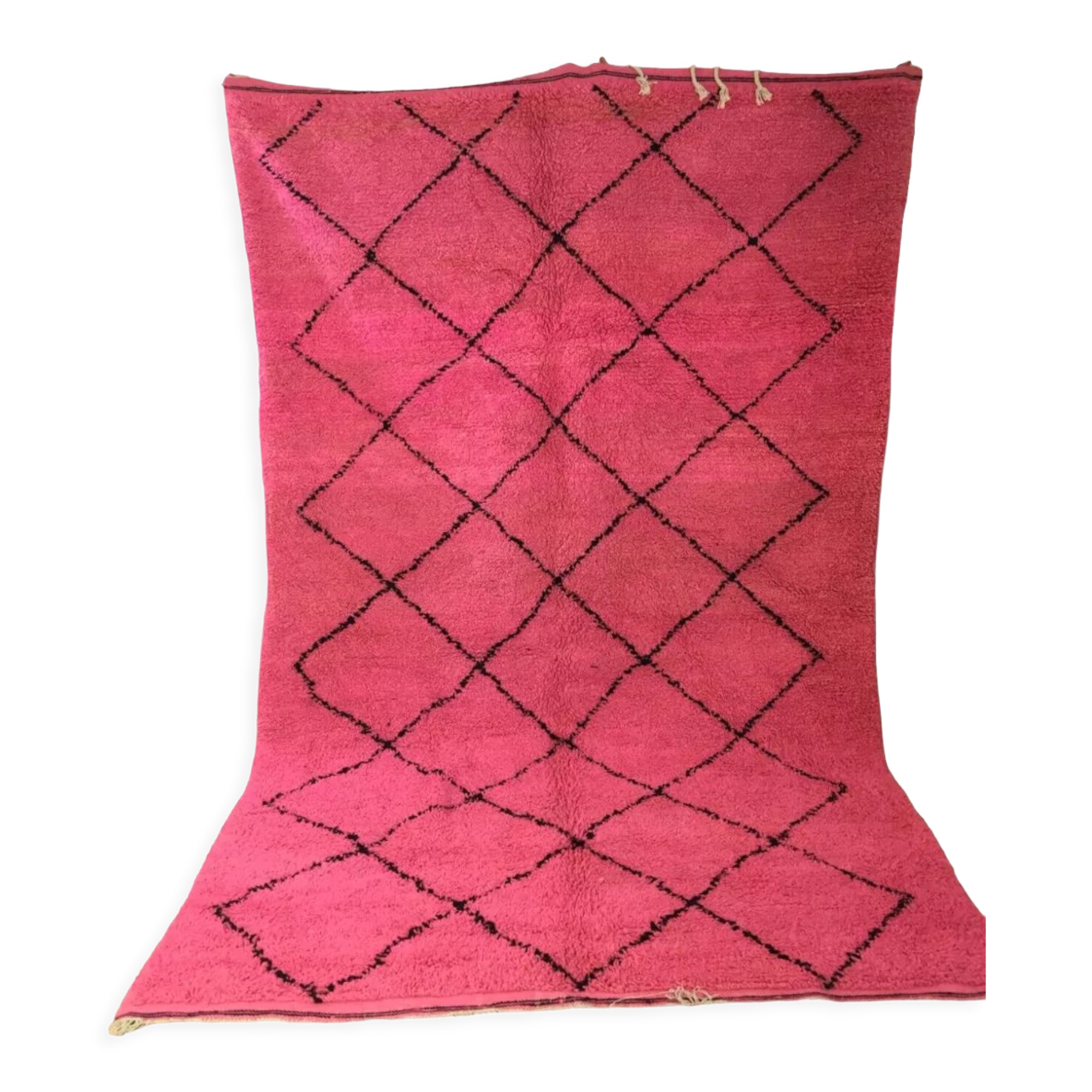 Moroccan pink carpet 295x182cm