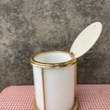 Opaline basket art deco style