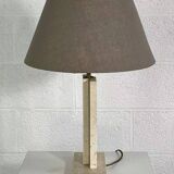 Lampe vintage en marbre et en laiton