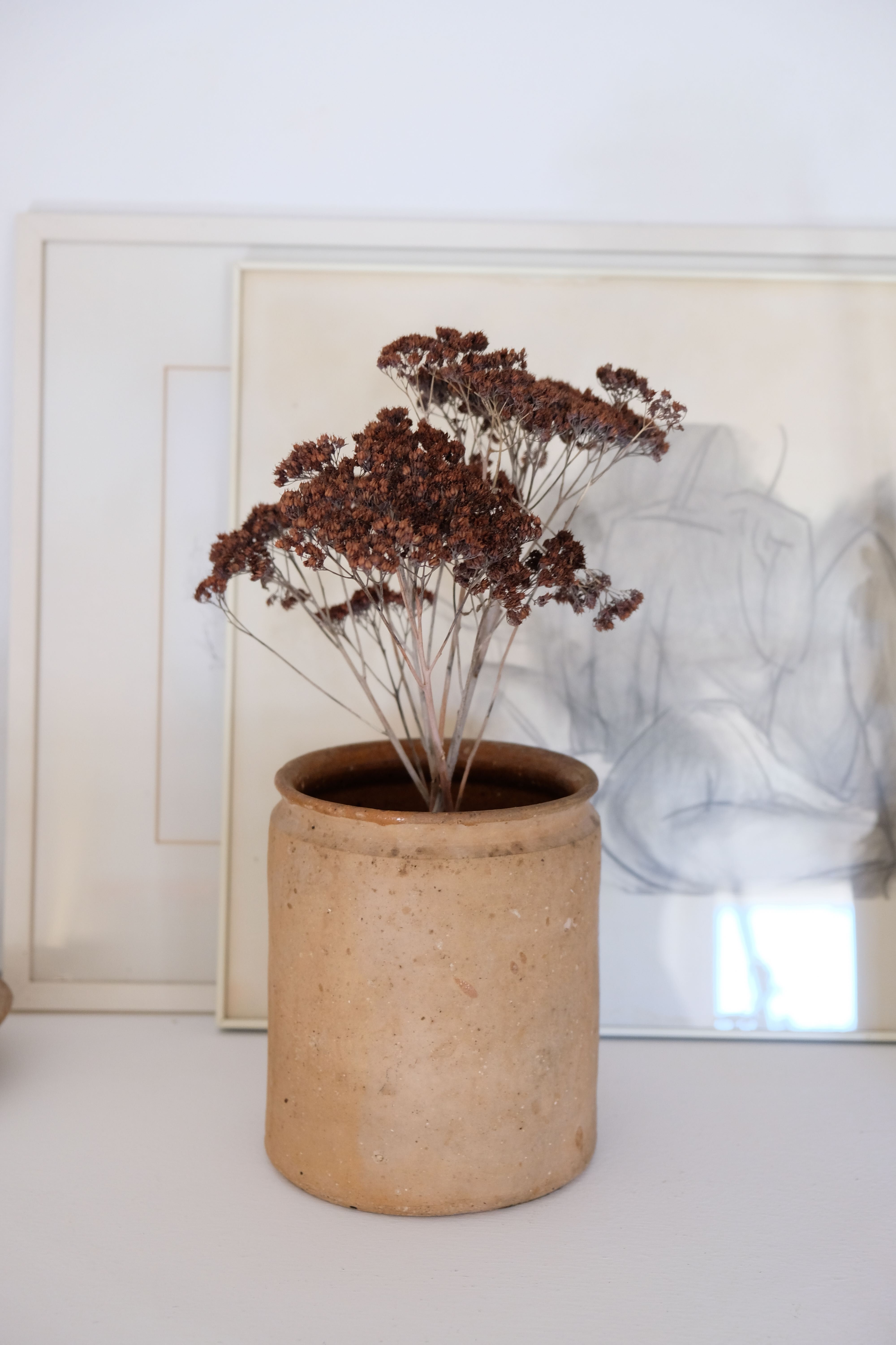 Old terracotta pot Provence XIX th