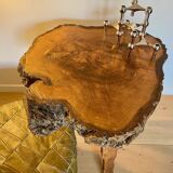 Wooden side table