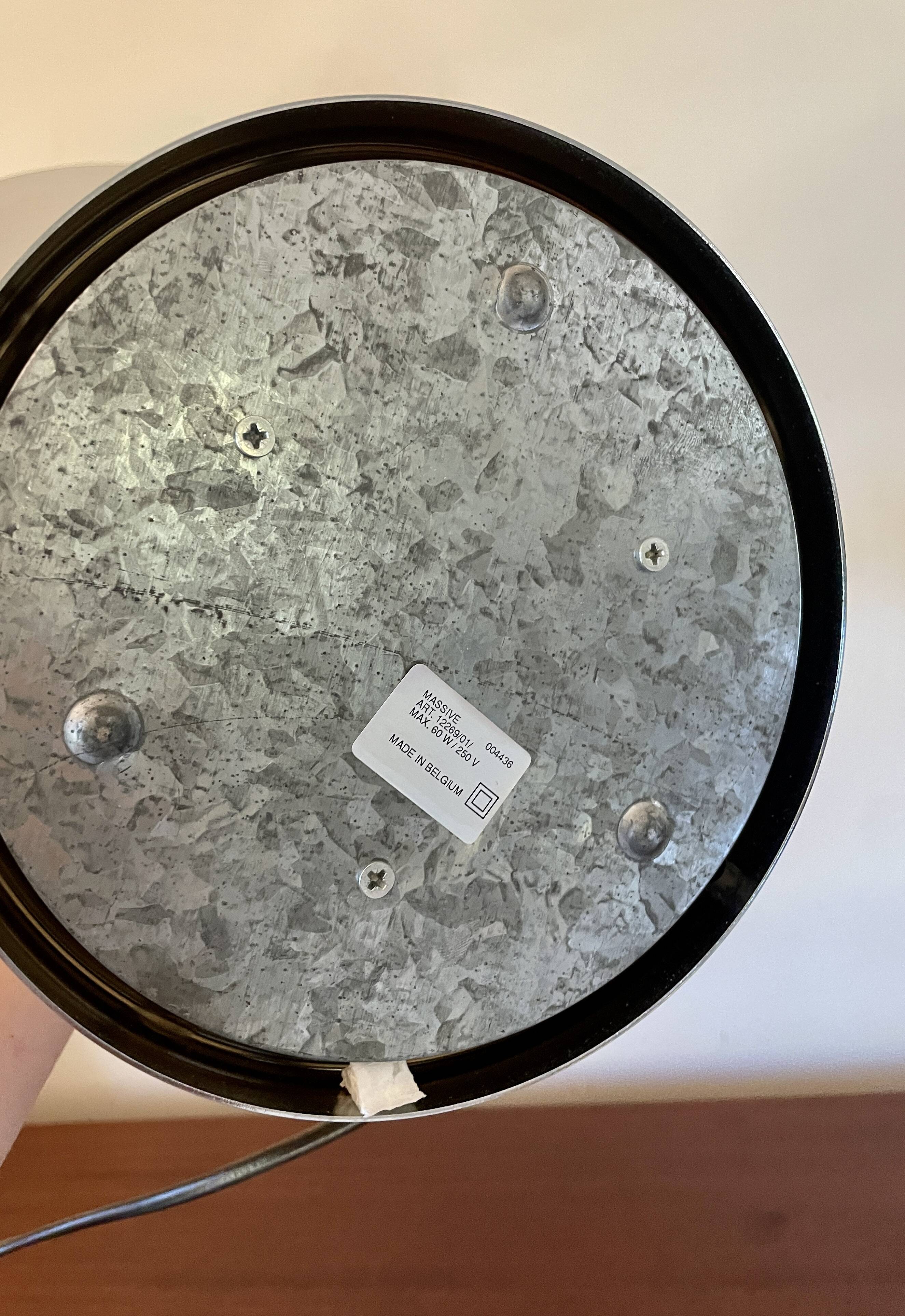 Massive mushroom lamp Belgium 1980