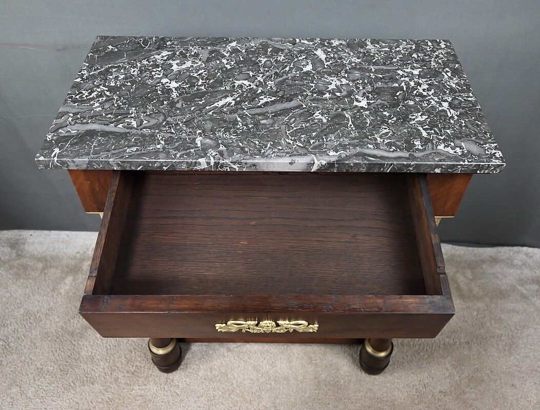 Petite console en acajou, style Empire – XIXe
