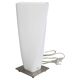 Italian contemporary glass table lamp by Panzeri, circa 1990s