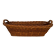 Vintage baguette wicker basket