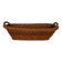 Vintage baguette wicker basket