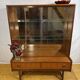 Mid-Century Vintage Turnidge of London Teak Display Cabinet (1960s–1970s)