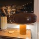 Lampe à pied Benjamin Bureau marron Monoprix