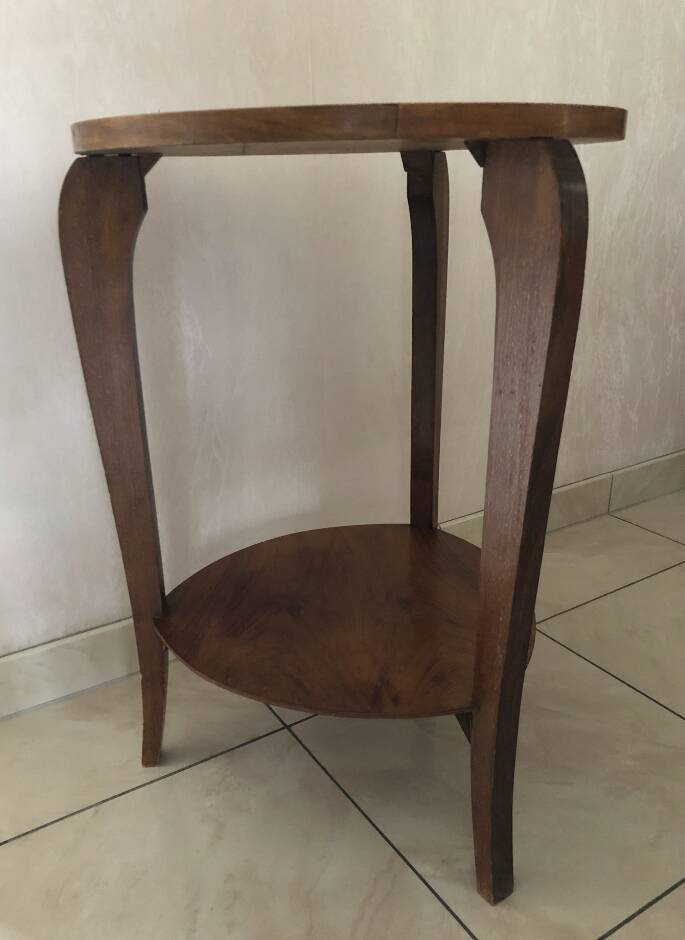 Art Deco tripod pedestal table